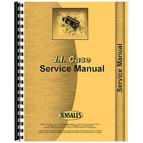 Aftermarket Service Manual Fits Case Tractor DI MAR40-0007 - main